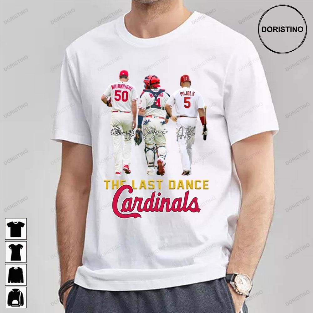 Yadi Waino Pujols The Last Dance Cardinals Baseball Limited Edition T-shirts